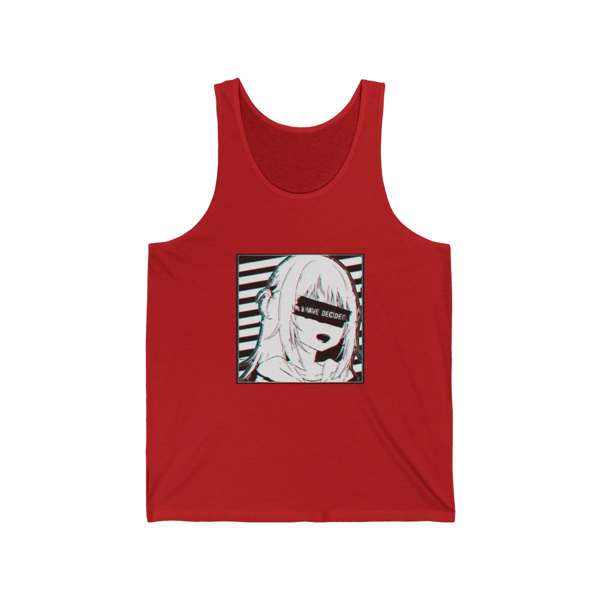 Gawr Gura Hololive En Glitched Tank Top