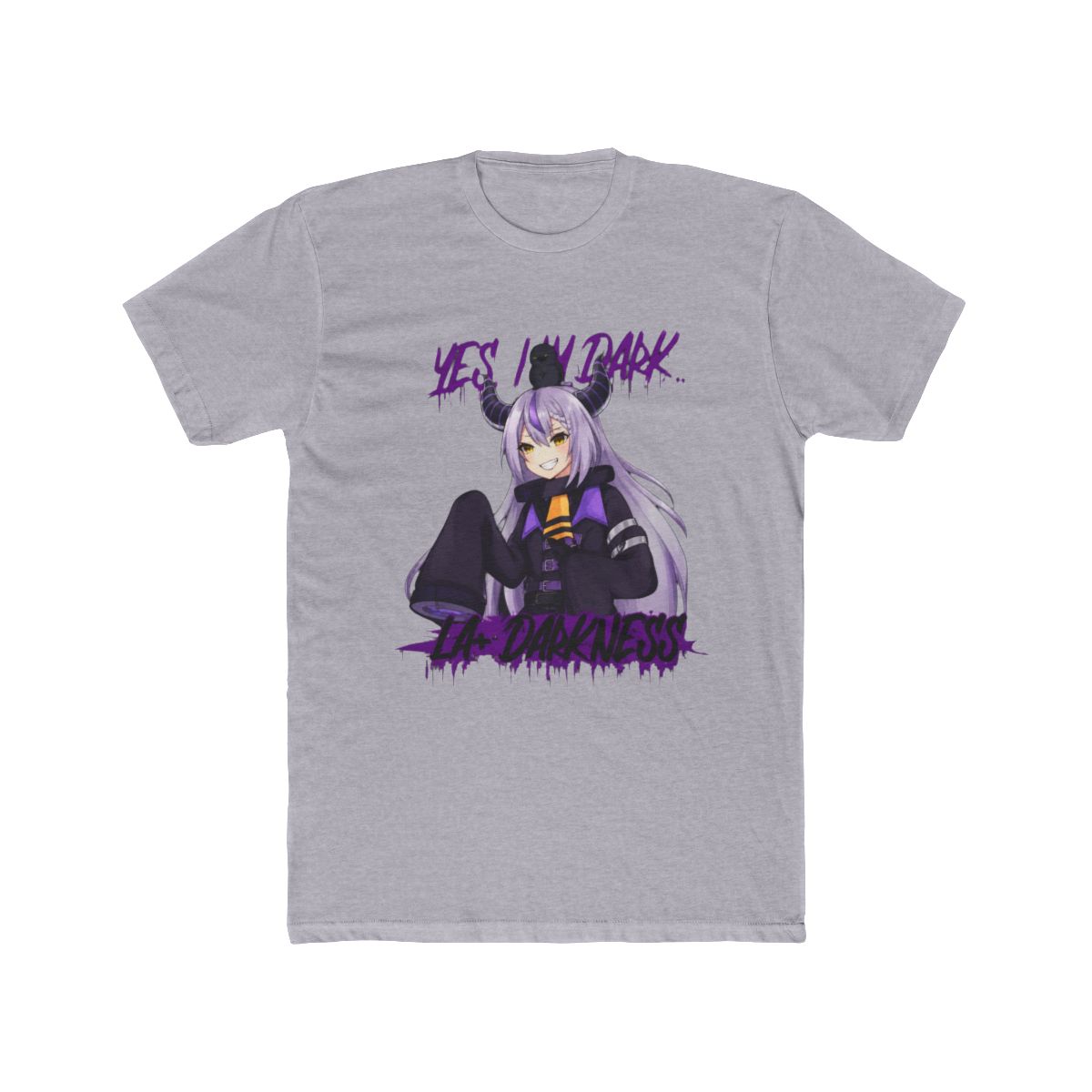 Hololive - La+ Darkness Long Sleeve T Shirt | Hololive EN - alternate angle 5, merchandise