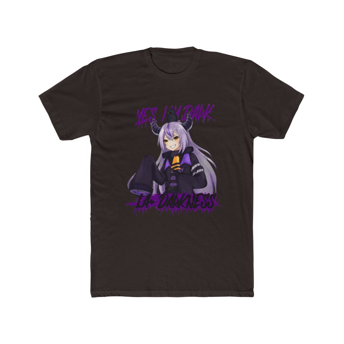 Hololive - La+ Darkness T Shirt | Hololive EN - alternate angle 5, merchandise