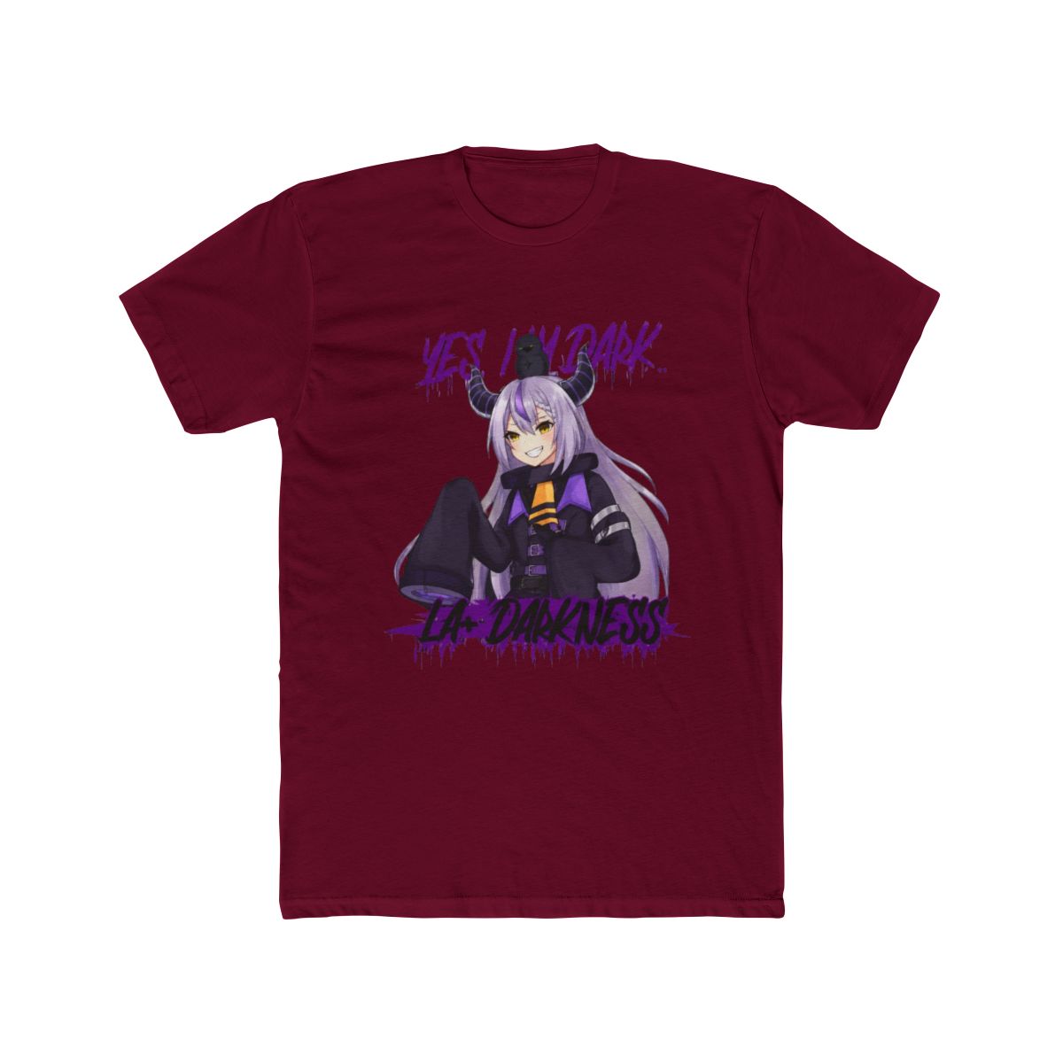 Hololive - La+ Darkness T Shirt | Hololive EN - alternate angle 3, merchandise