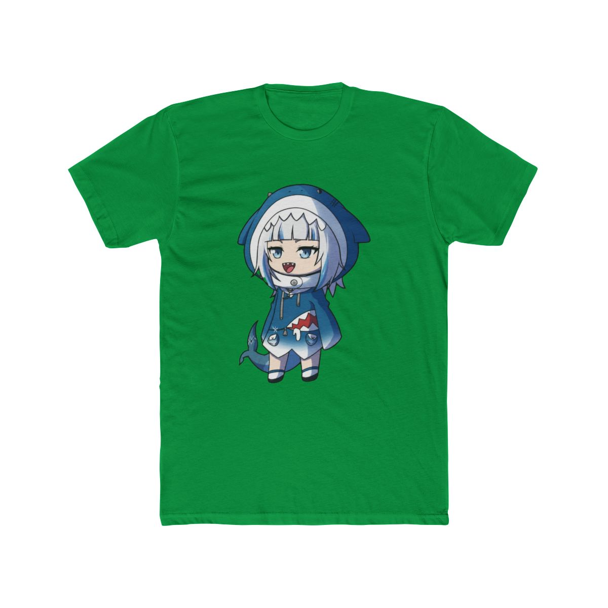 Chibi Gawr Gura - Hololive Long Sleeve T Shirt | Hololive EN - alternate angle 4, merchandise