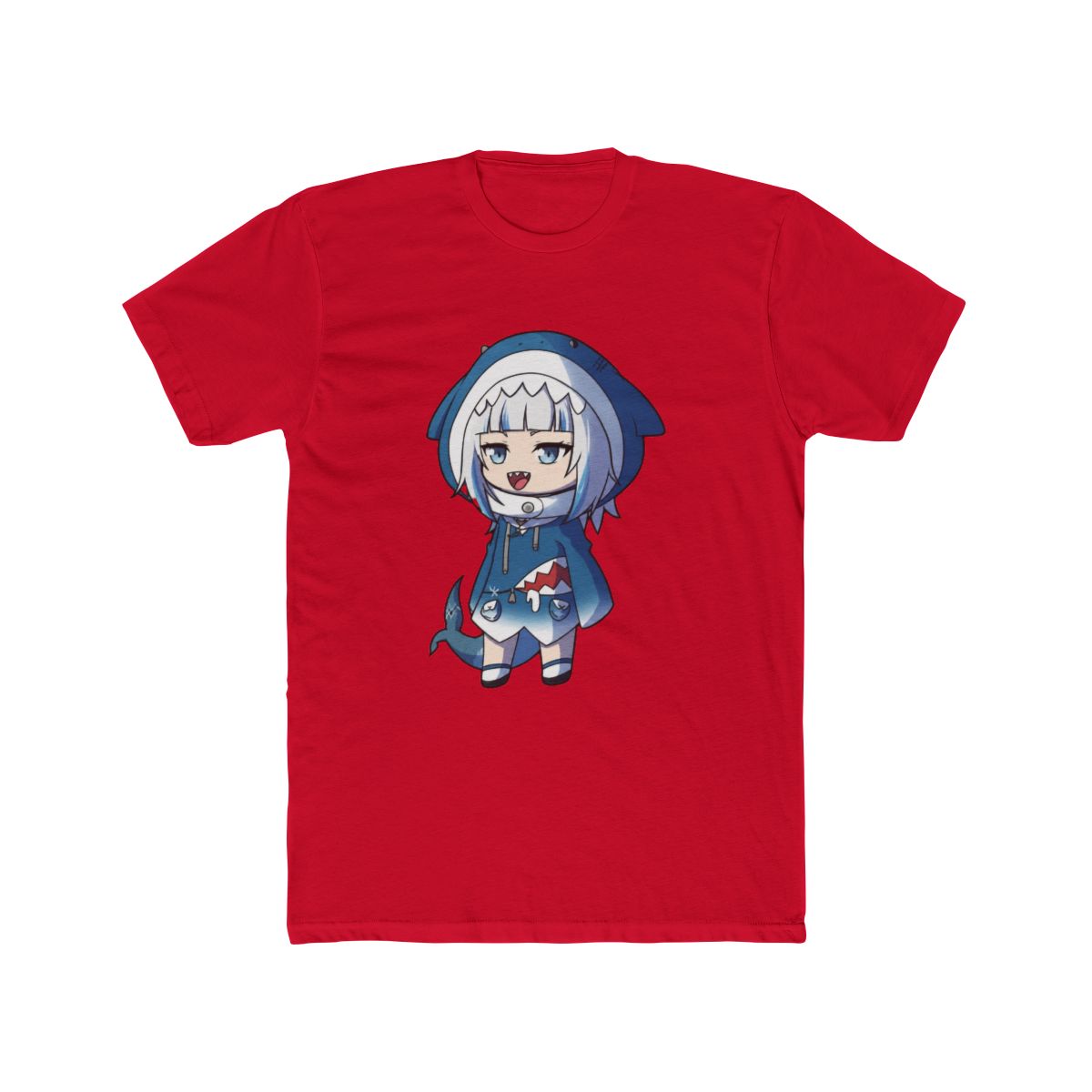 Chibi Gawr Gura - Hololive Long Sleeve T Shirt | Hololive EN - alternate angle 2, merchandise