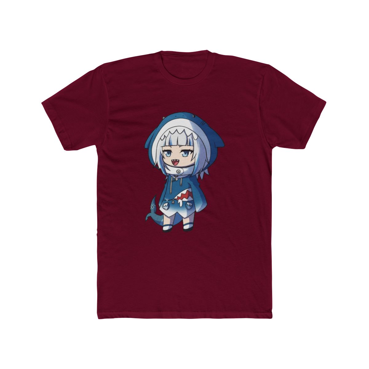 Chibi Gawr Gura - Hololive Long Sleeve T Shirt | Hololive EN - alternate angle 3, merchandise