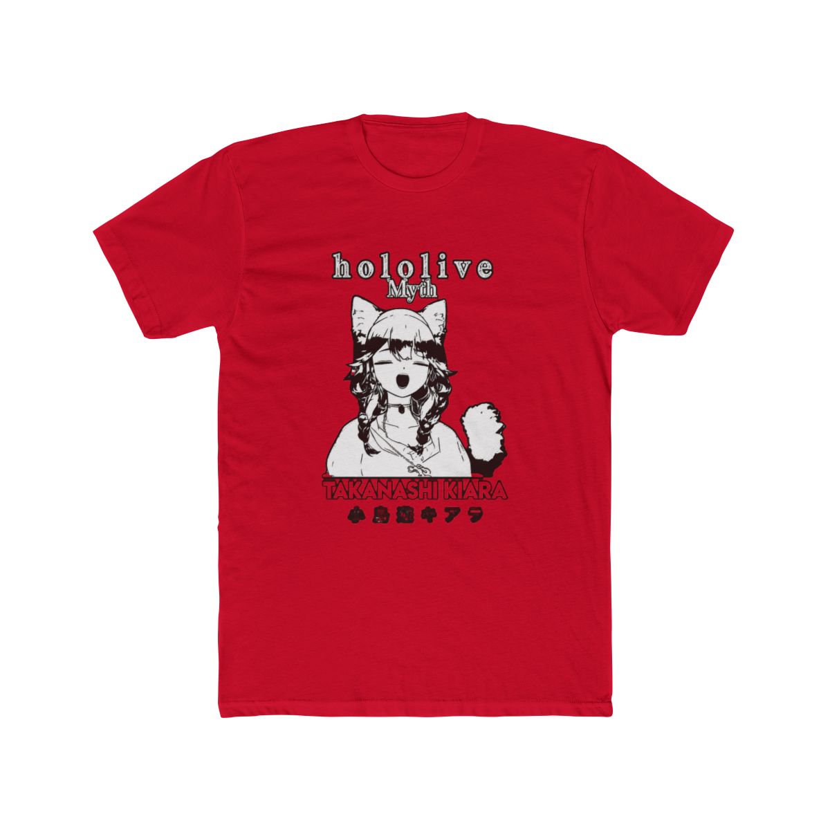 Takanashi Kiara Hololive English HoloMyth Long Sleeve T Shirt - alternate angle 5, merchandise