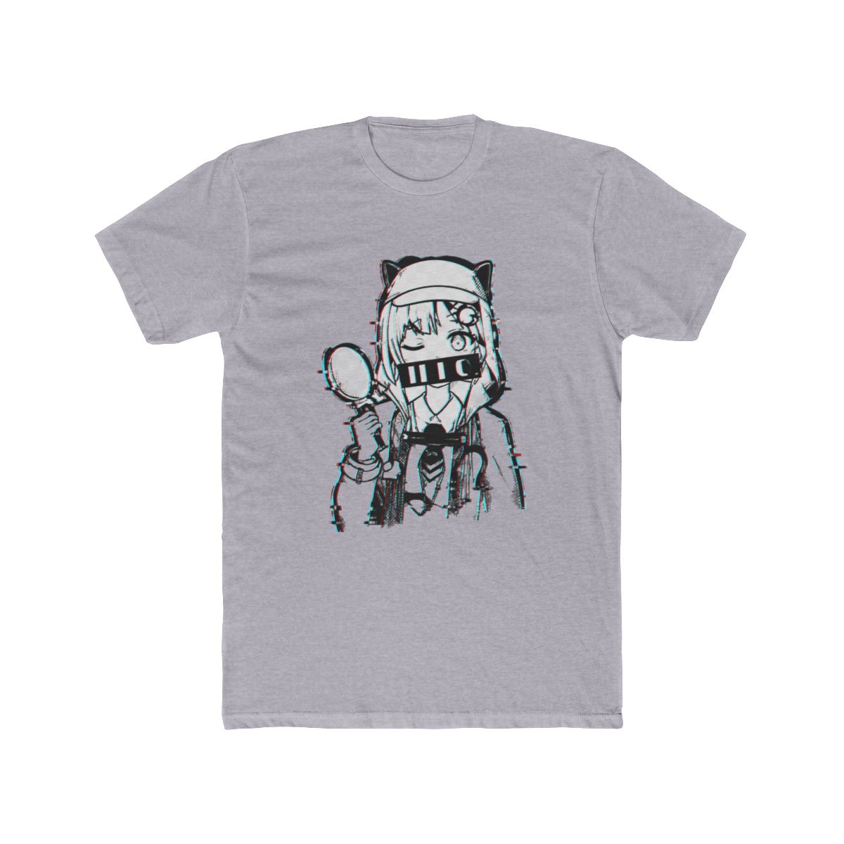 Amelia Watson Hololive English Glitched T Shirt - alternate angle 4, merchandise