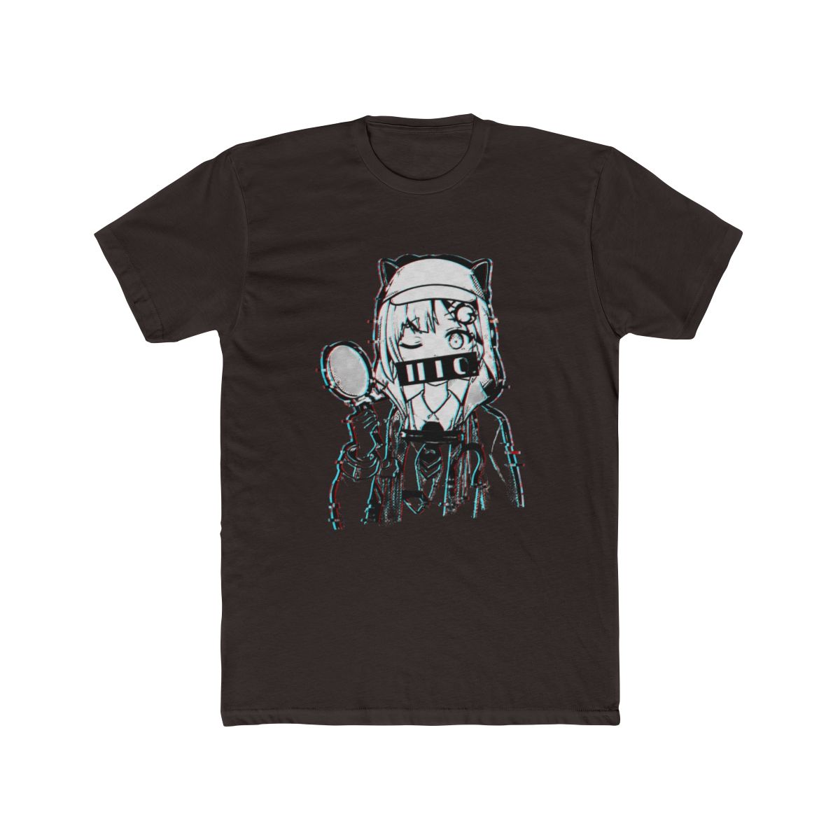 Amelia Watson Hololive English Glitched T Shirt - alternate angle 3, merchandise