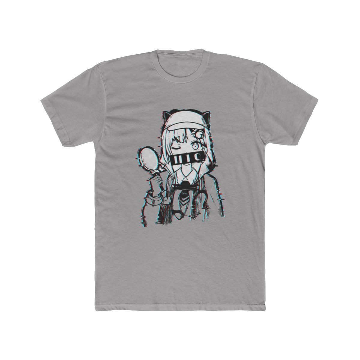 Amelia Watson Hololive English Glitched T Shirt - alternate angle 2, merchandise