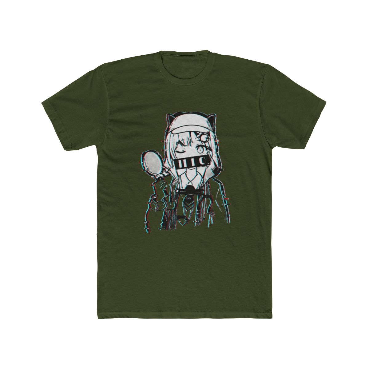 Amelia Watson Hololive English Glitched T Shirt - alternate angle 5, merchandise