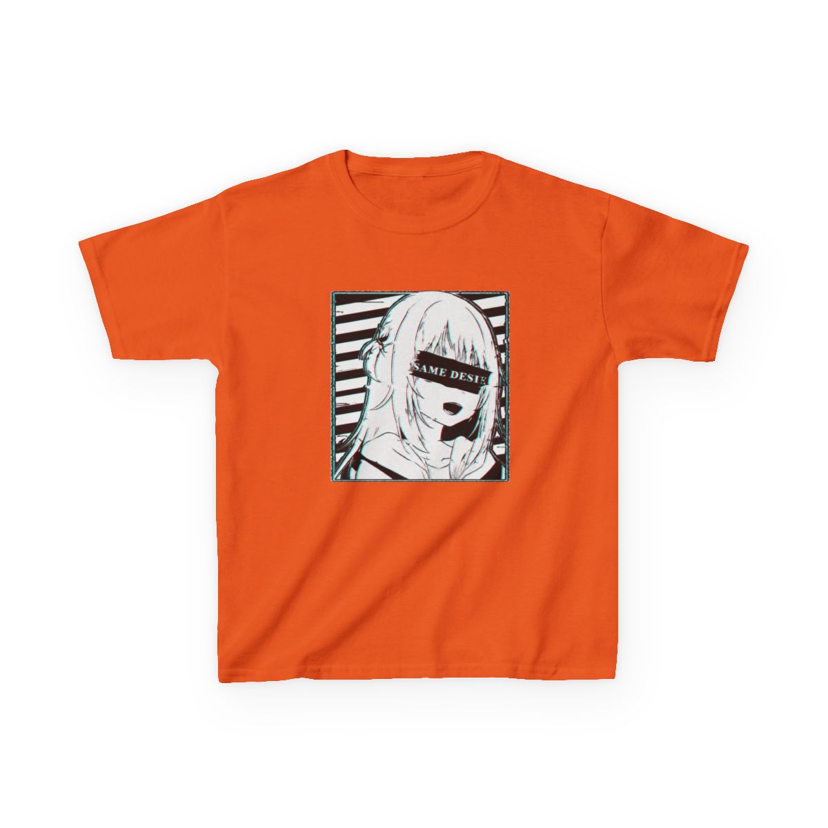 Gawr Gura Hololive En Glitched Kids T-Shirt - alternate angle 2, merchandise
