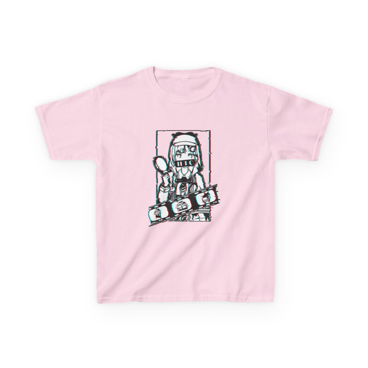 Amelia Watson Hololive English Glitched Kids T-Shirt