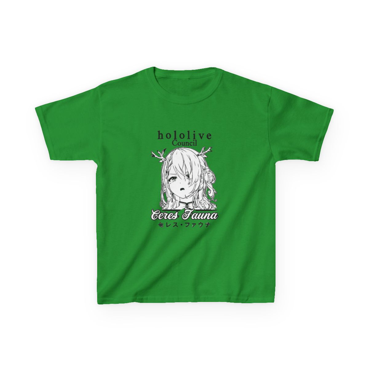 Ceres Fauna Hololive English Council Kids T-Shirt