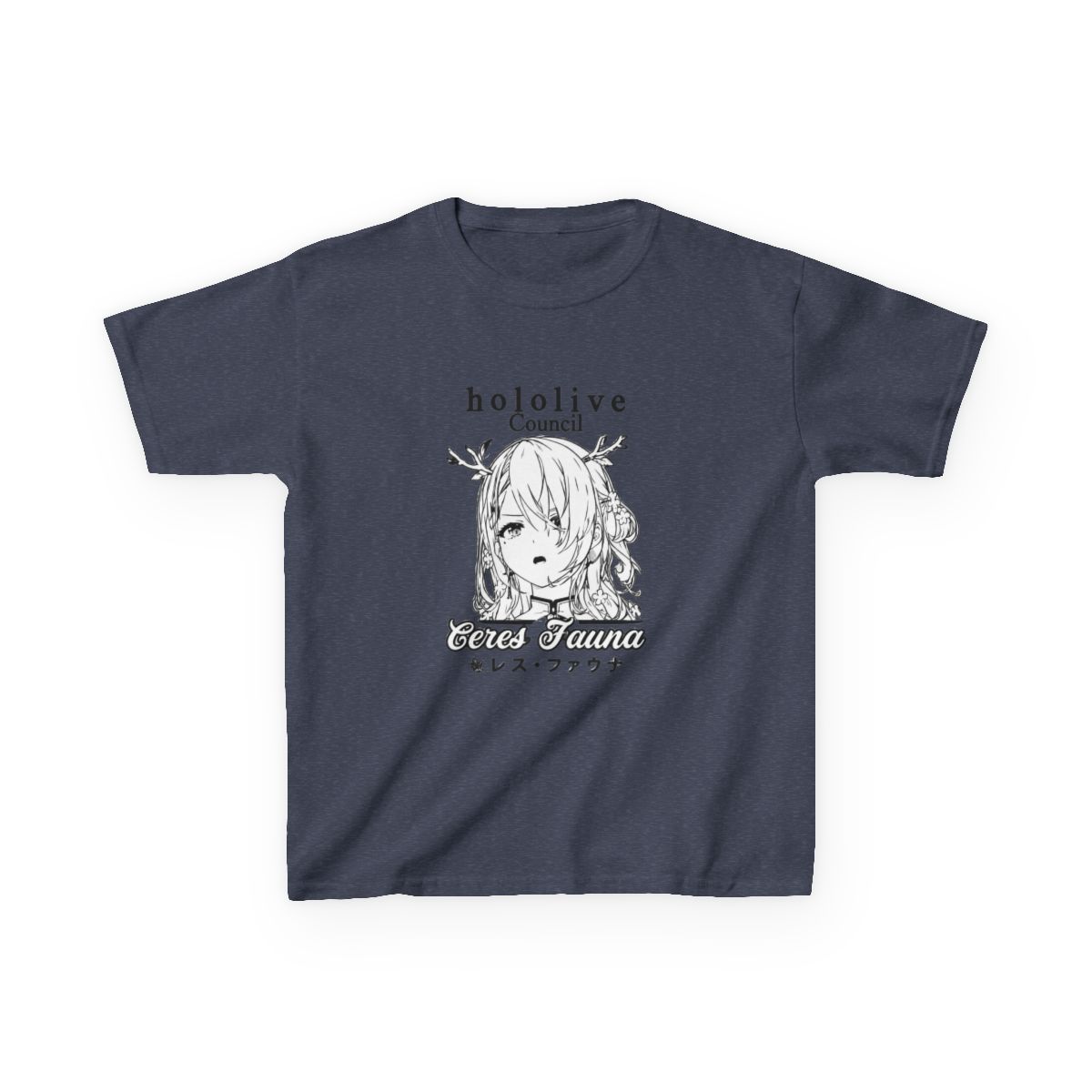 Ceres Fauna Hololive English Council Kids T-Shirt - alternate angle 4, merchandise