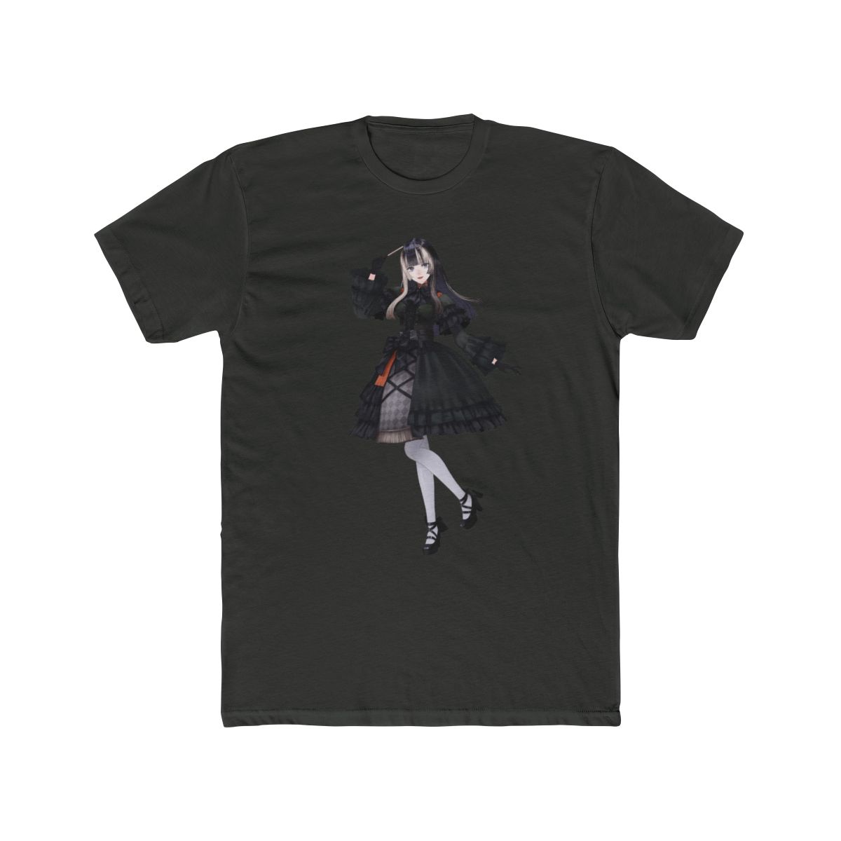 Holo Black Dress T Shirt | Hololive EN - alternate angle 5, merchandise