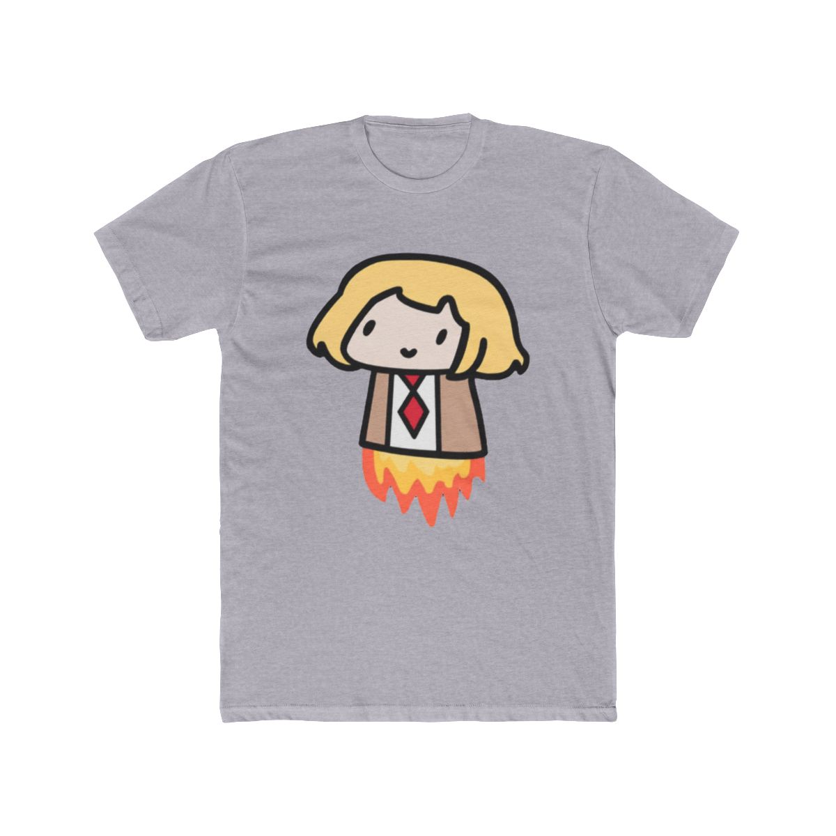 Hololive - Watson Amelia Chibi Mini T Shirt | Hololive EN - alternate angle 5, merchandise