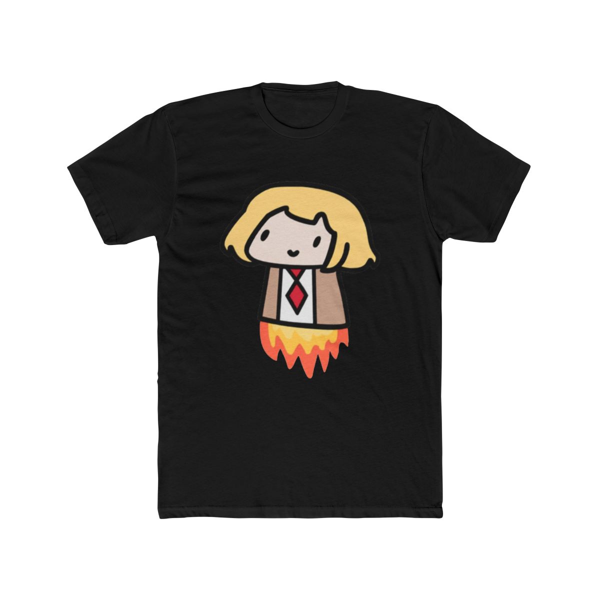 Hololive - Watson Amelia Chibi Mini T Shirt | Hololive EN - alternate angle 4, merchandise