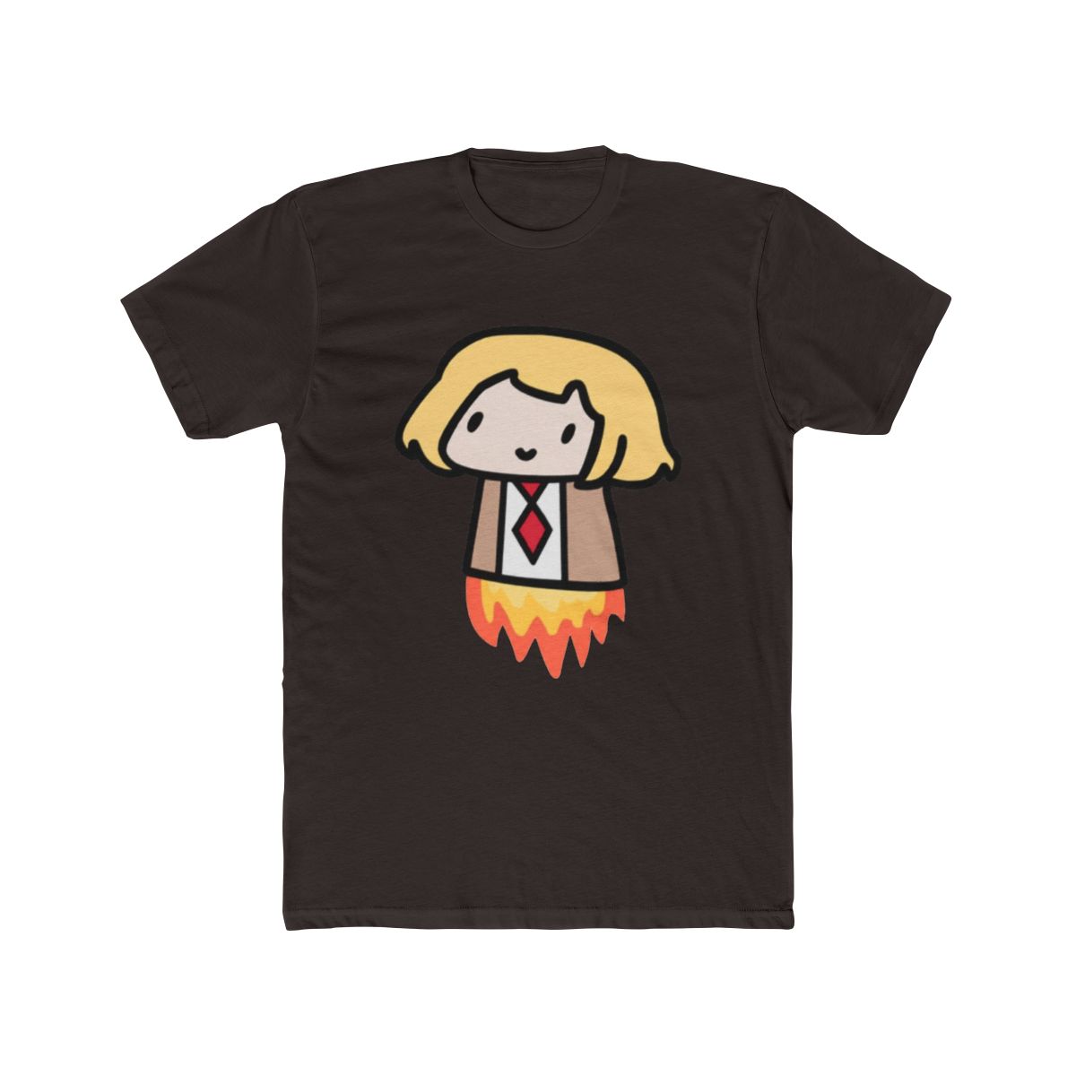 Hololive - Watson Amelia Chibi Mini T Shirt | Hololive EN - alternate angle 3, merchandise