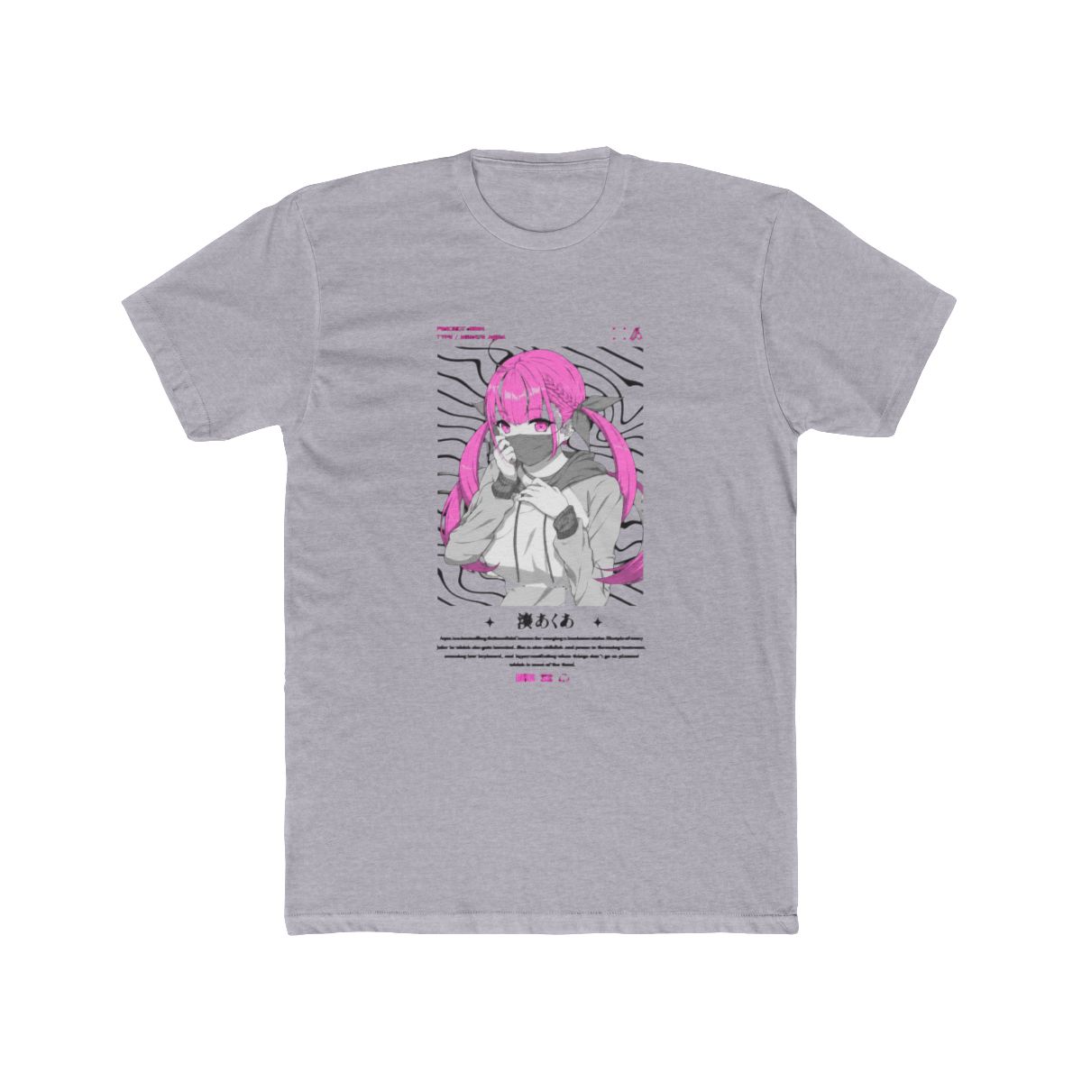 Hololive Japan Minato Aqua T Shirt | Hololive EN - alternate angle 3, merchandise