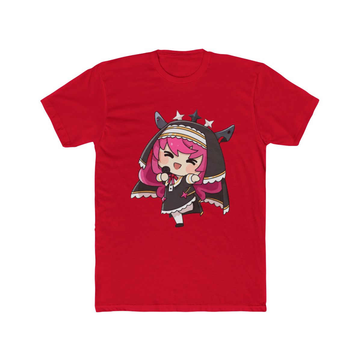 IRyS Chibi Idol | Hololive EN VTuber Fan Art T Shirt - alternate angle 4, merchandise